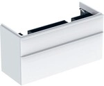 Geberit Smyle Square Unterschrank f&uuml;r Dopppelwaschtisch m. 2 Schubladen,