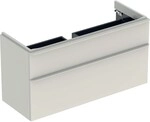 Geberit Smyle Square Unterschrank f&uuml;r Waschtisch, m. 2 Schubladen 118,4x61,7x47cm,