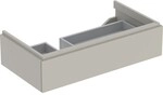 Geberit Xeno2 Unterschrank f. Waschtisch m. Ablagefl&auml;che rechts m. 1 Schublade,