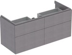 Geberit Xeno2 Unterschrank f. Waschtisch m. B:120cm m. 4 Schubl., 117,4x53x46,2cm,
