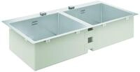 GROHE Edelstahlsp&uuml;le K800 31585_1 2 Becken 1024x510mm, 31585SD1 31585SD1
