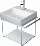 Duravit DuraSquare Metallkonsole Chrom Poliert 565x451x400 mm - 0031161000 31161000