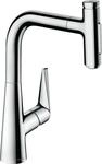 Hansgrohe Sp&uuml;ltischmischer 220 Select 2jet sBox Ausziehbrause M5117-H220 chrom,