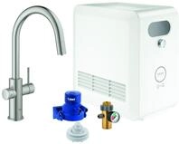 GROHE Blue Professional StarterKit 31325 C-Auslauf azb. Bluetooth/WIFI supersteel,