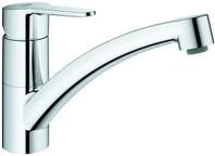 GROHE EH-Sp&uuml;ltischbatterie BauEco 31680 flacher Auslauf GROHE ZERO chrom, 31680000
