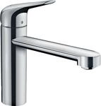 Hansgrohe Sp&uuml;ltischmischer 120 CoolStart Eco Schwenkauslauf M4221-H120 chrom,