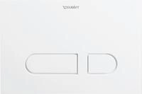 Duravit DuraSystem Bet&auml;tigungsplatte mechanisch f&uuml;r WC 217x10x147 mm - WD5001011000