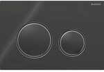 Geberit Bet&auml;tigungsplatte Sigma21, f&uuml;r 2-Mengen-Sp&uuml;lung schwarzchrom, schwarz,