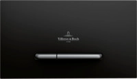 Villeroy & Boch WC-Bet&auml;tigungsplatte ViConnect 9221 253x145x20mm Black Matt,