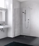 Kermi Walk-In Liga TWF 1000x1850, silber mattglanz, ESG klar, LITWF100181AK