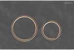 Geberit Bet&auml;tigungsplatte Sigma21, f&uuml;r 2-Mengen-Sp&uuml;lung rotgold, Mustang Schiefer,