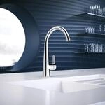 Hansa Sp&uuml;ltisch-Einhandmischer Hansadesigno 5101 2283 verchromt, 51012283 51012283