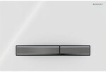 Geberit Bet&auml;tigungsplatte Sigma50, f&uuml;r 2-Mengen-Sp&uuml;lung schwarzchrom, weiss,