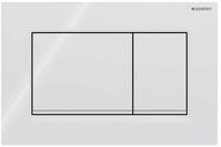 Geberit Bet&auml;tigungsplatte Sigma30, f&uuml;r 2-Mengen-Sp&uuml;lung wei&szlig;, wei&szlig; matt,