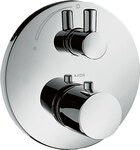 Hansgrohe Thermostatmischer UP Axor Uno F-Set chrom mit Absperrventil, 38700000