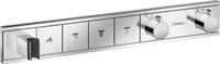 Hansgrohe Thermostat Unterputz RainSelect Fertigset 4 Verbraucher chrom, 15357000