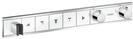 Hansgrohe Thermostat Unterputz RainSelect Fertigset 5 Verbraucher weiss/chrom,