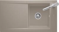 Villeroy & Boch Einbausp&uuml;le Timeline 50 900x510mm Ablgarn. aus Keramik Almond cplus,