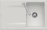 Villeroy & Boch Einbausp&uuml;le Siluet 45 800x510mm Ablgarn. aus TitanCeram, 333401AM