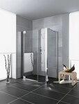 Kermi Pendelt&uuml;r Pasa XP 1GL 1100x2000, silber mattglanz, ESG klar mit KermiClean,