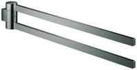 Grohe 41063A00, GROHE Handtuchhalter Selection 41063 2-armig schwenkbar hard