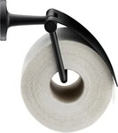 Duravit Starck T Papierrollenhalter Schwarz Matt 125x83x131 mm - 0099404600