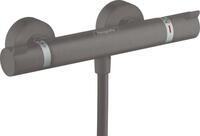 Hansgrohe Thermostat Ecostat Comfort Brausenmischer Aufputz DN15 Brushed Black,