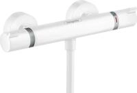 Hansgrohe Thermostat Ecostat Comfort Brausenmischer Aufputz DN15 mattweiss, 13116700