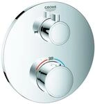 GROHE THM-Wannenbatterie Grohtherm 24077 2 Abg. FMS f. Rapido SmartBox rund chrom,