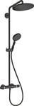 Hansgrohe Showerpipe Croma Select S 280 EcoSmart mit Raindance HB mattschwarz,