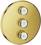GROHE 3-fach UP-Ventil Grohtherm Smart Control 29122 FMS rund cool sunrise, 29122GL0