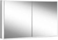 Schneider Spiegelschrank PREMIUM Line Superior TW 120/2/TW, silbereloxiert,