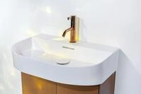 LAUFEN Waschtisch SONAR, 1 Hahnloch, mit &Uuml;berlauf 600x420 wei&szlig;, H8103420001041