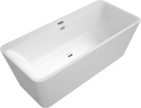 Villeroy & Boch Badewanne Squaro Edge 12 T2 1800x800x660mm Excellence Duo freist.