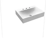 Kaldewei Wandwaschtisch Silenio, Modell 3044 mit &Uuml;berlauf 600x460, 904306033711