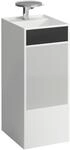 LAUFEN Waschtisch, freistehend Kartell, ohne Hahnloch, ohne &Uuml;berlauf 375x435x900