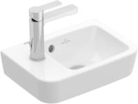 Villeroy & Boch Handwaschbecken Compact O.novo 360x250mm Eckig BP re 1HL. m. &Uuml;L.