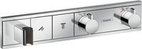 Hansgrohe Thermostat Unterputz RainSelect Fertigset 2 Verbraucher chrom, 15355000