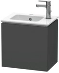 Duravit L-Cube Waschtischunterbau wandh&auml;ngend Graphit Matt 420x294x400 mm -
