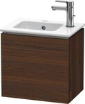 Duravit L-Cube Waschtischunterbau wandh&auml;ngend Nussbaum geb&uuml;rstet Matt...