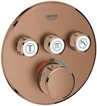 GROHE Thermostat Grohtherm SmartControl 29121 FMS rund 3 ASV warm sunset geb.,
