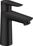 Hansgrohe Waschtischmischer 110 Talis E mattschwarz ohne Ablaufgarnitur, 71712670