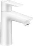 Hansgrohe Waschtischmischer 110 Talis E mattweiss ohne Ablaufgarnitur, 71712700