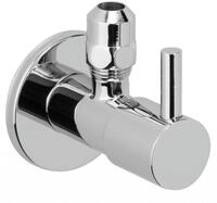 Herzbach Living Eckventil 1/2", runde Ausf&uuml;hrung chrom , 11.954780.1.01