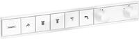 Hansgrohe Thermostat Unterputz RainSelect Fertigset 5 Verbraucher mattweiss, 15384700