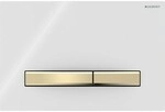 Geberit Bet&auml;tigungsplatte Sigma50, f&uuml;r 2-Mengen-Sp&uuml;lung Messing, weiss, 115672112