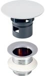 Geberit Ablaufventil mit freiem Auslauf 1 1/4" x 80mm hochglanz-verchromt, 152080211