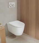 Geberit iCon Set Wand-WC mit WC-Sitz, sp&uuml;lrandlos (rimfree), 501664001...