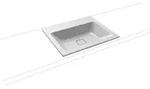 Kaldewei Einbauwaschtisch Cono, Modell 3080 ohne &Uuml;berlauf 600x500, 901606003199