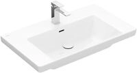 Villeroy & Boch Subway 3.0 Schrankwaschtisch, 800 x 470 x 165 mm, Wei&szlig; Alpin, mit